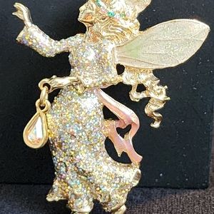 Kirks Folly Woodland Fariry Pin with Aurora Borealis Lantern